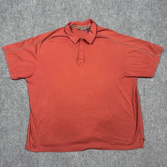 REI UPF 50+ Organic Cotton Outdoor Hiking Polo Shirt Men's XXL 2XL - Picture 2 of 6